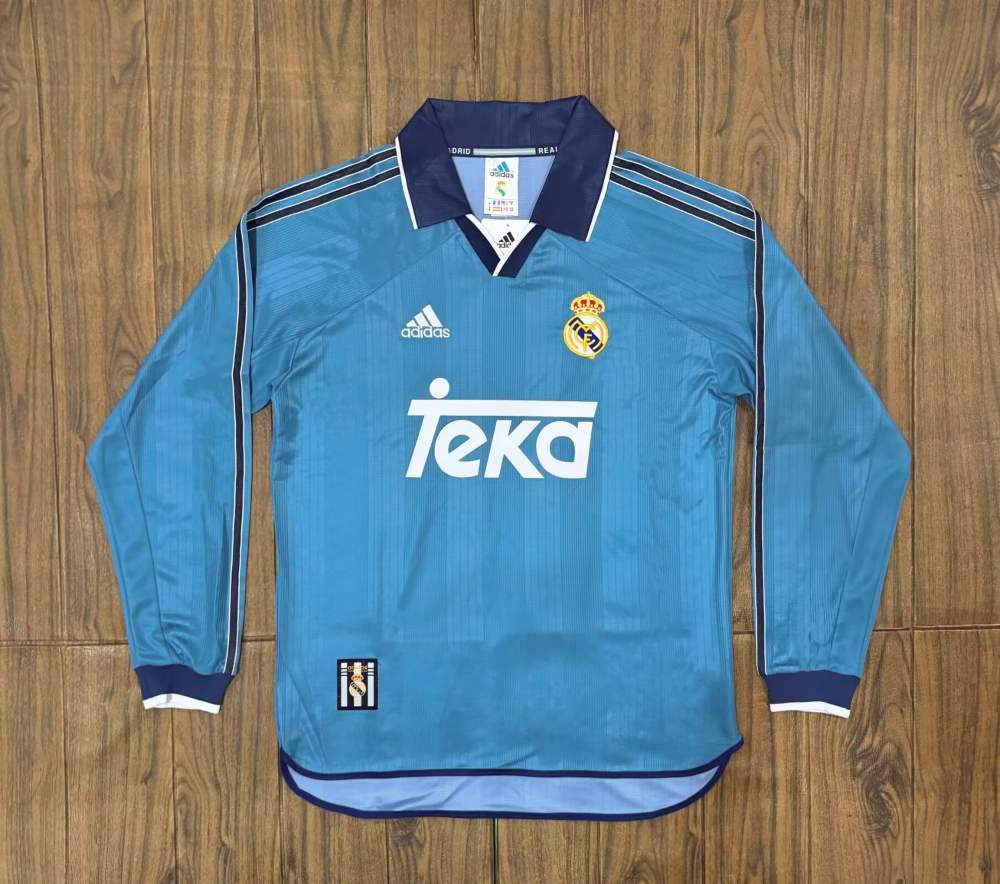 Real Madrid 1999-00 Tercera camiseta de manga larga
