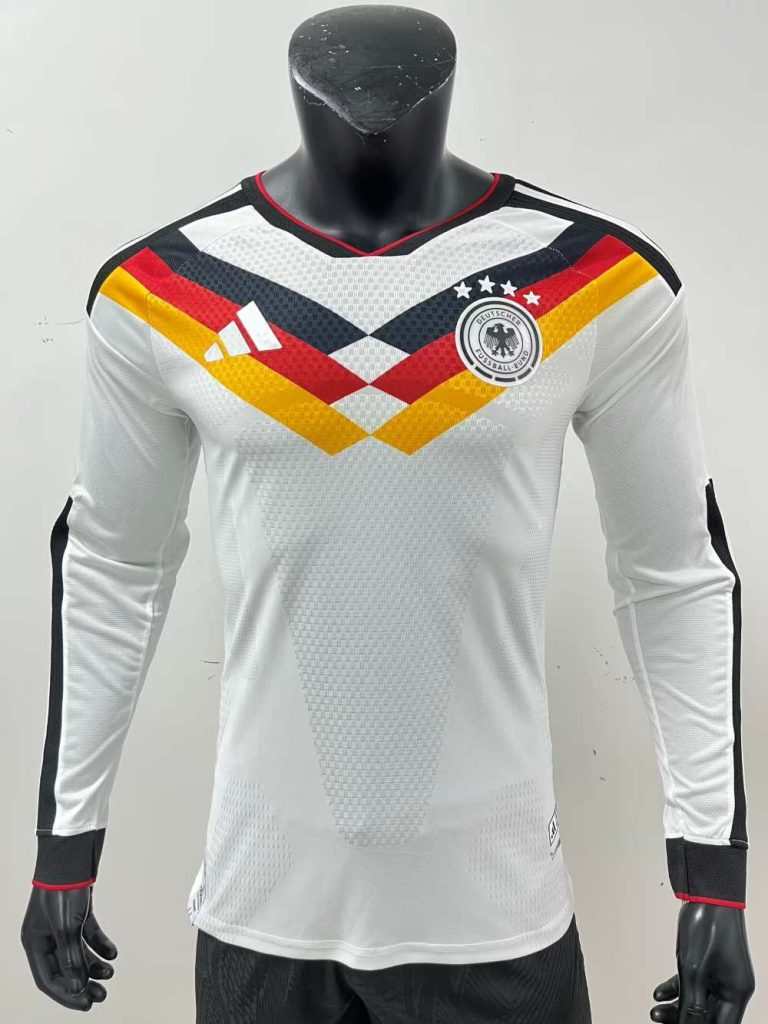 Alemania 2026 Copa Mundial de la FIFA Camiseta local versión jugador de manga larga