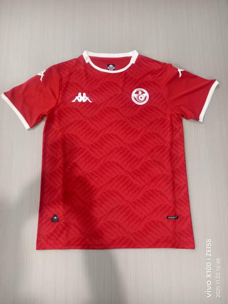 Tunisia 2025 Camiseta local