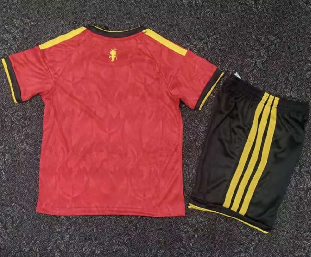 Niños Bélgica 2026 Copa Mundial de la FIFA Local Kit