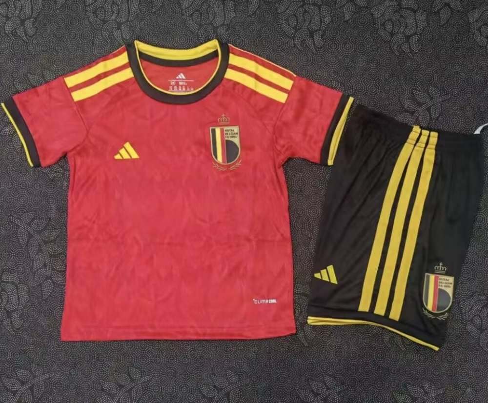 Niños Bélgica 2026 Copa Mundial de la FIFA Local Kit