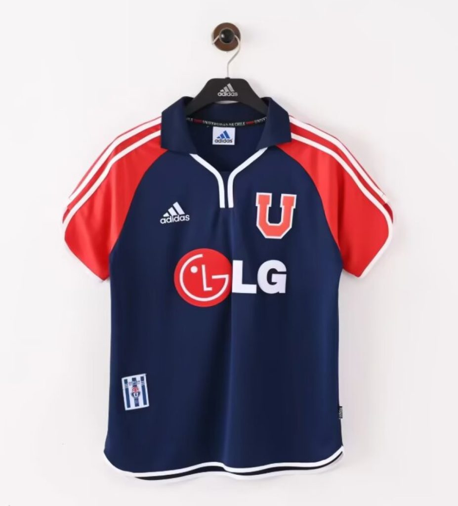 Universidad de Chile 2001-02 Camiseta visitante