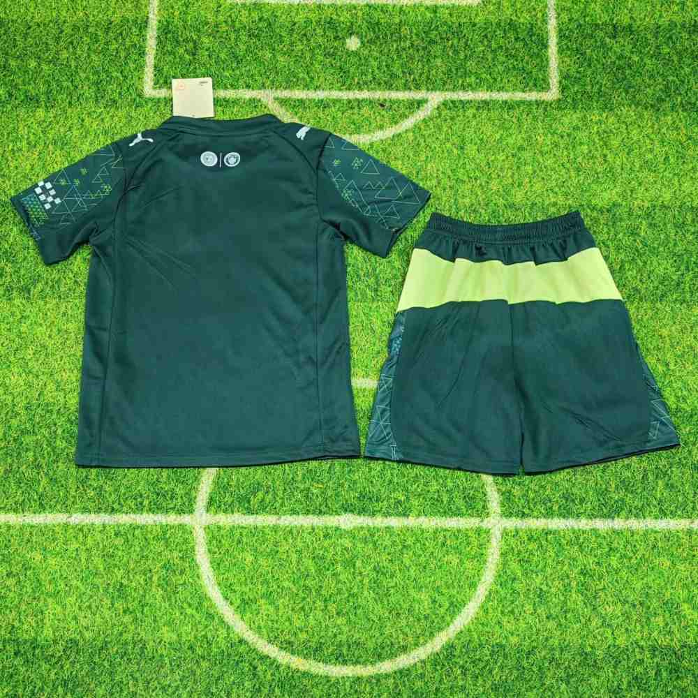 Niños Manchester City 2025-26 Cuarta Kit