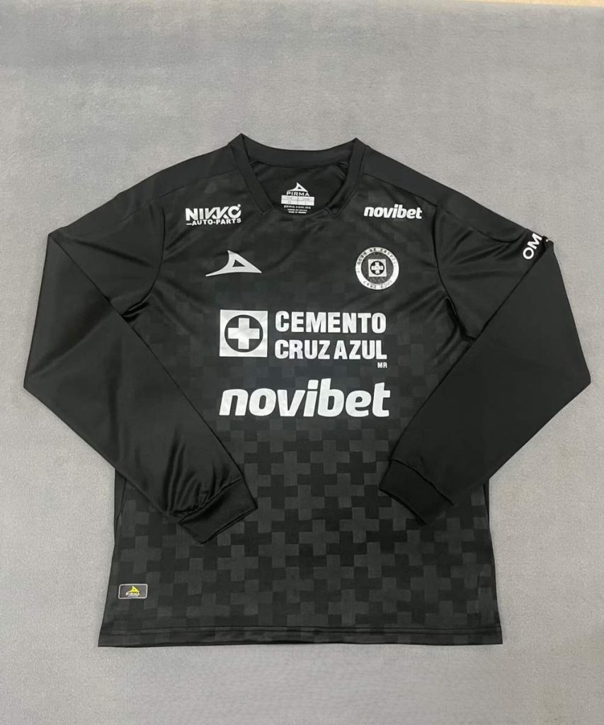 Cruz Azul 2025-26 Tercera camiseta versión jugador de manga larga