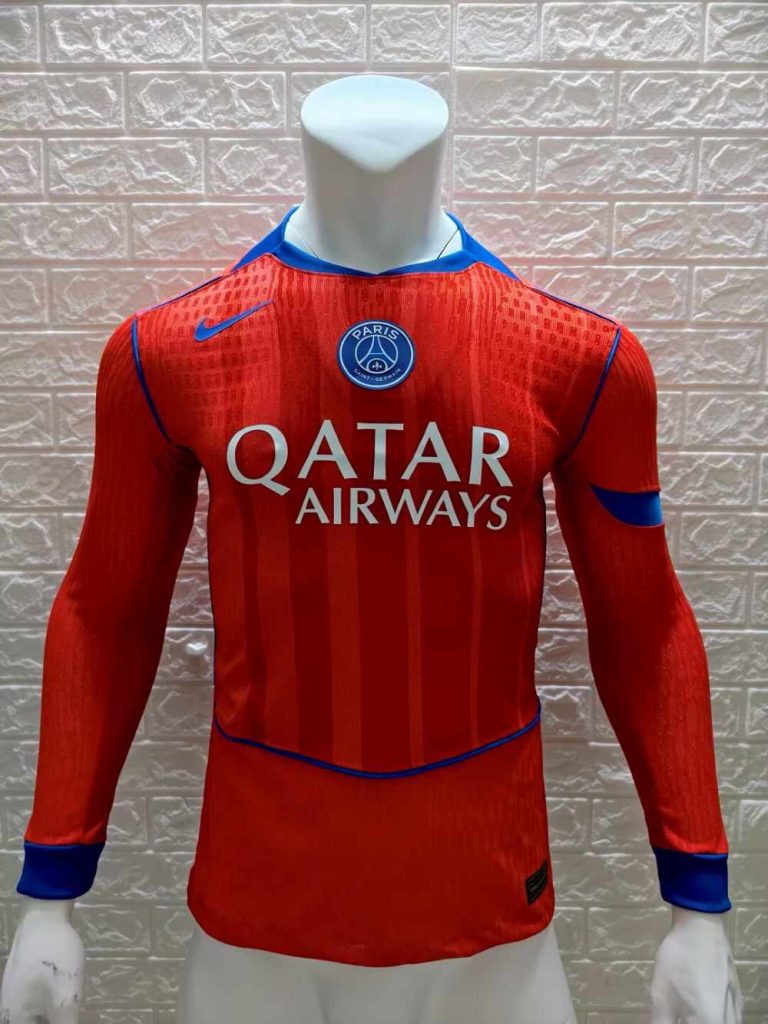 Paris Saint-Germain 2025-26 Third Player Long Sleeve Shirt