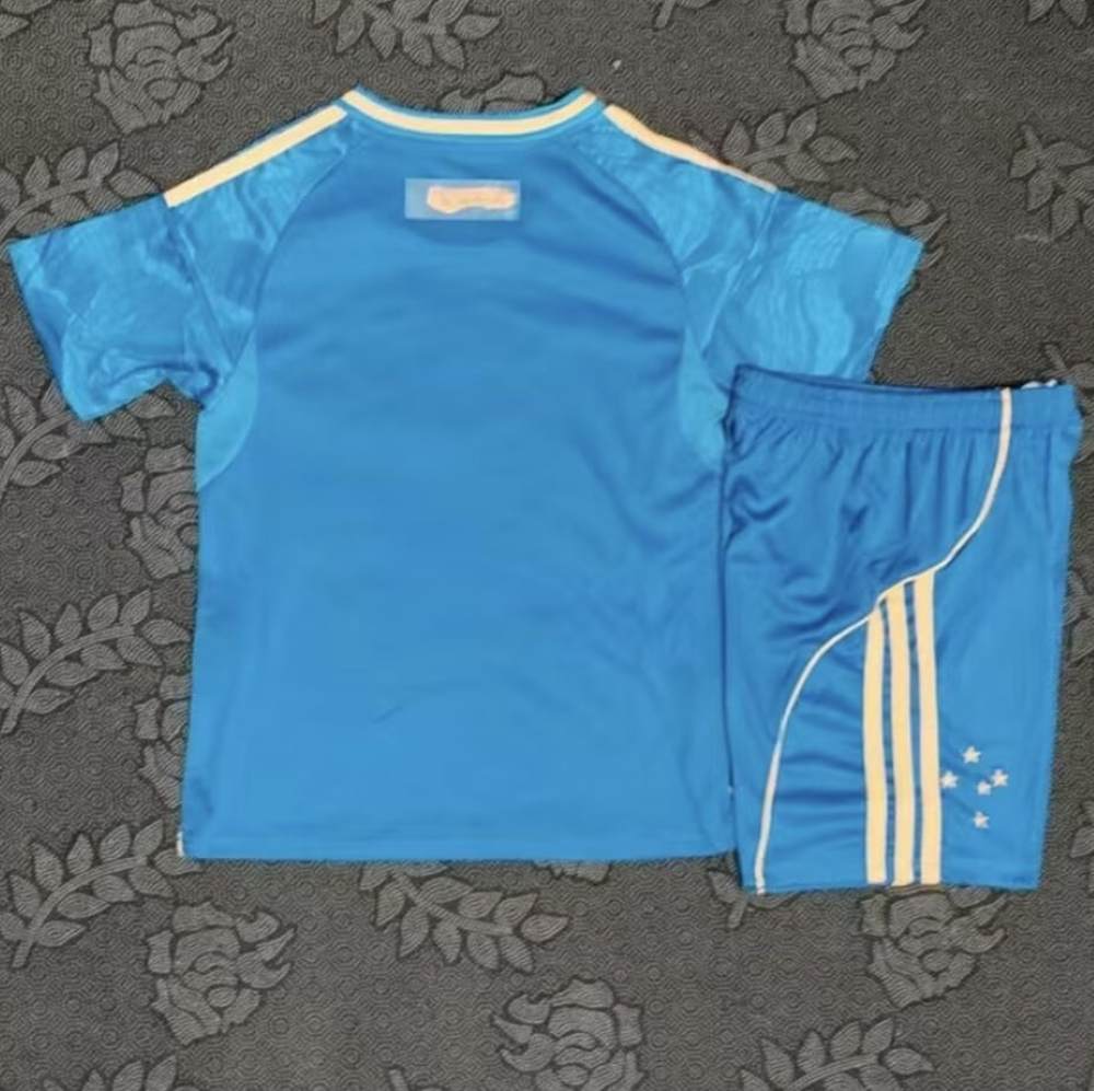 Niños Cruzeiro 2025-26 Tercera Kit