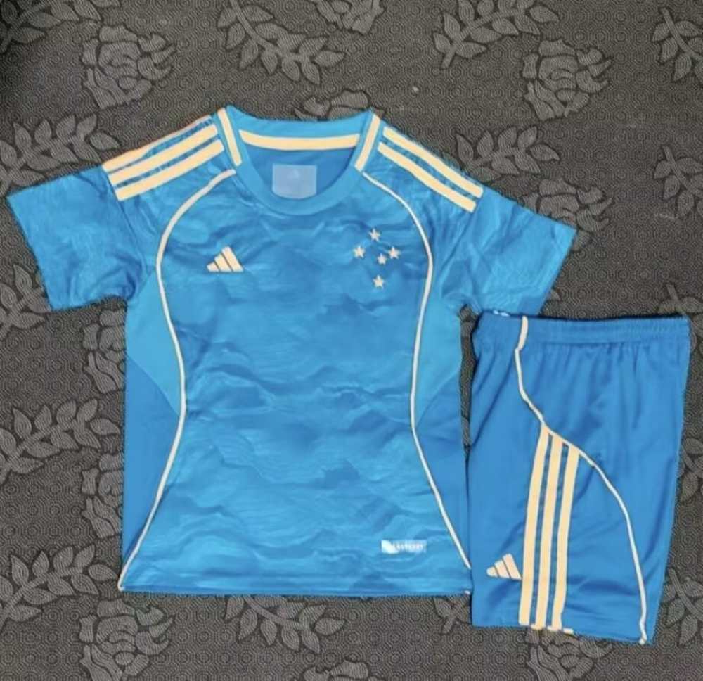 Niños Cruzeiro 2025-26 Tercera Kit