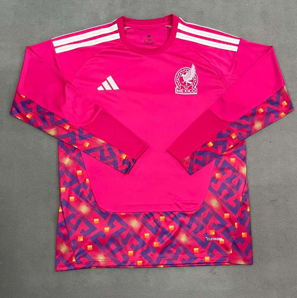 México 2026 Copa Mundial de la FIFA Goalkeeper Camiseta versión jugador de manga larga