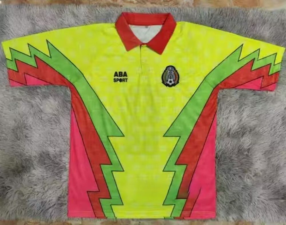 México 1995 Goalkeeper Camiseta visitante