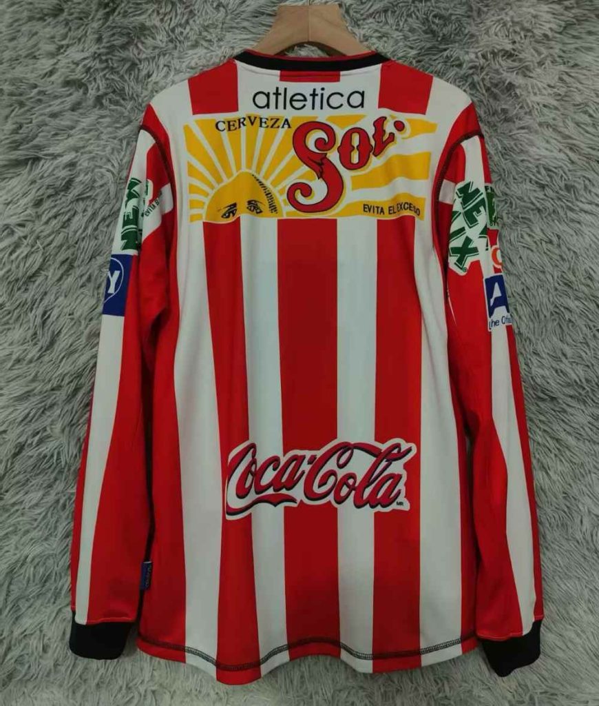 Chivas Guadalajara 2002-03 Camiseta local de manga larga