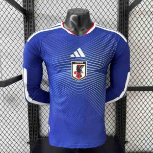 Japan 2026 FIFA World Cup Home Player Long Sleeve Shirt