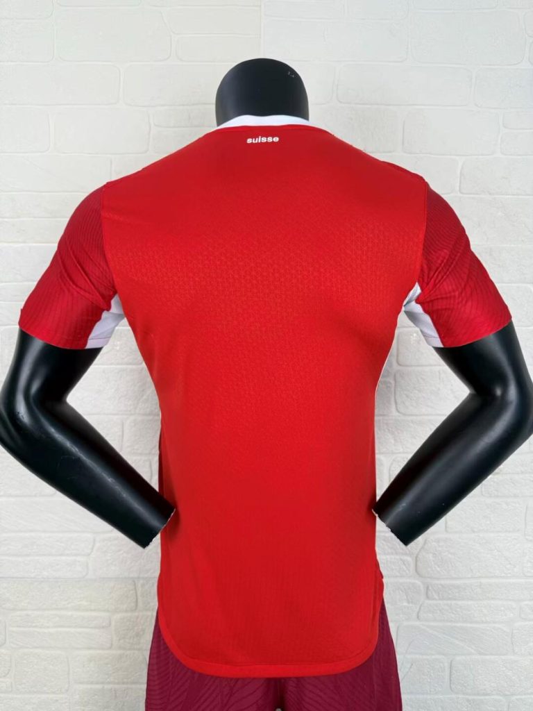 Suiza 2026 Copa Mundial de la FIFA Camiseta local versión jugador