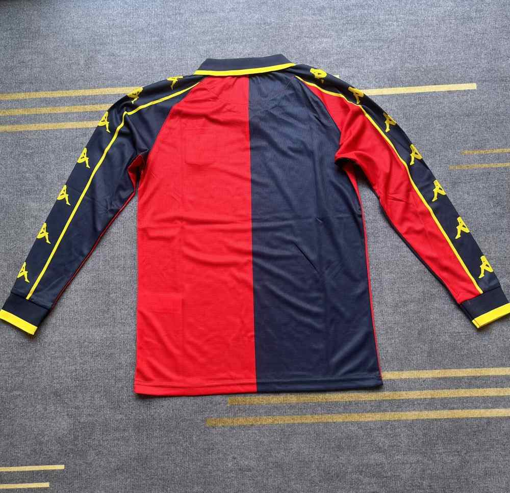 Genoa 2025-26 Camiseta local de manga larga
