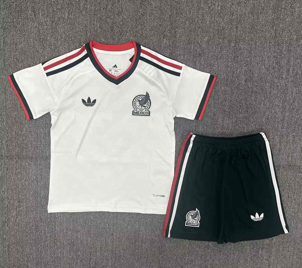 Niños México 2026 Copa Mundial de la FIFA Visitante Kit