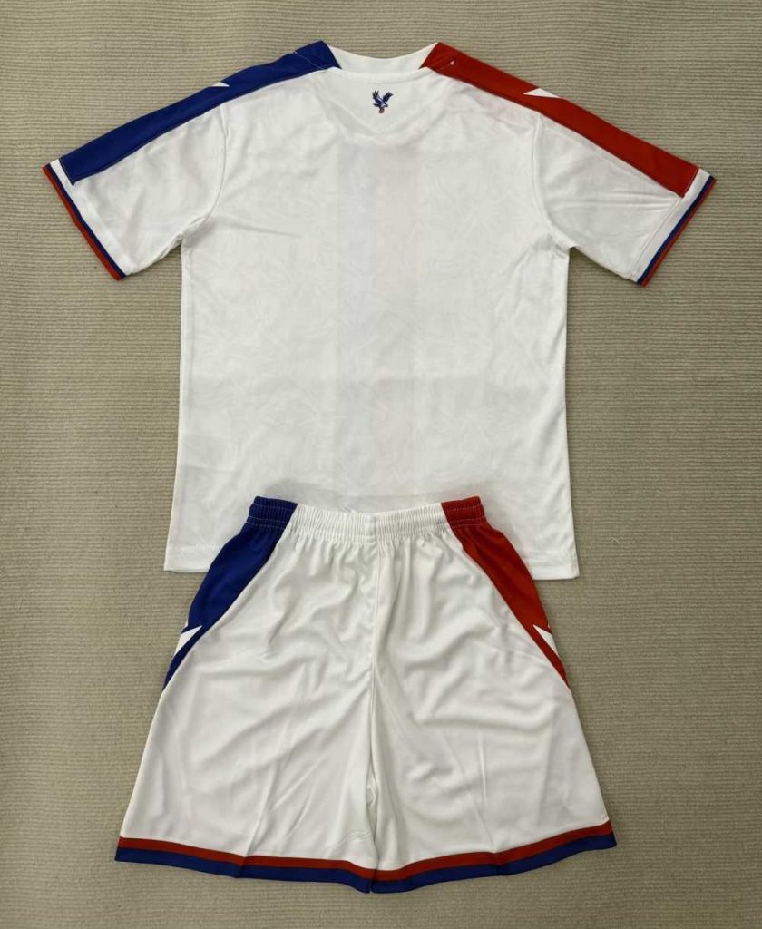 Niños Crystal Palace 2025-26 Visitante Kit