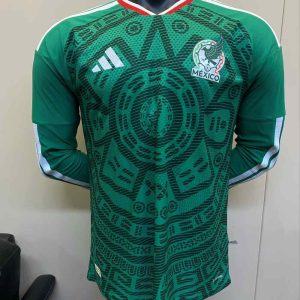 Mexico 2026 FIFA World Cup Home Player Long Sleeve Shirt