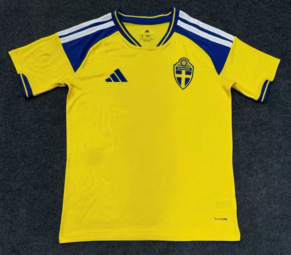 Suecia 2026-27 Copa Mundial de la FIFA Camiseta local