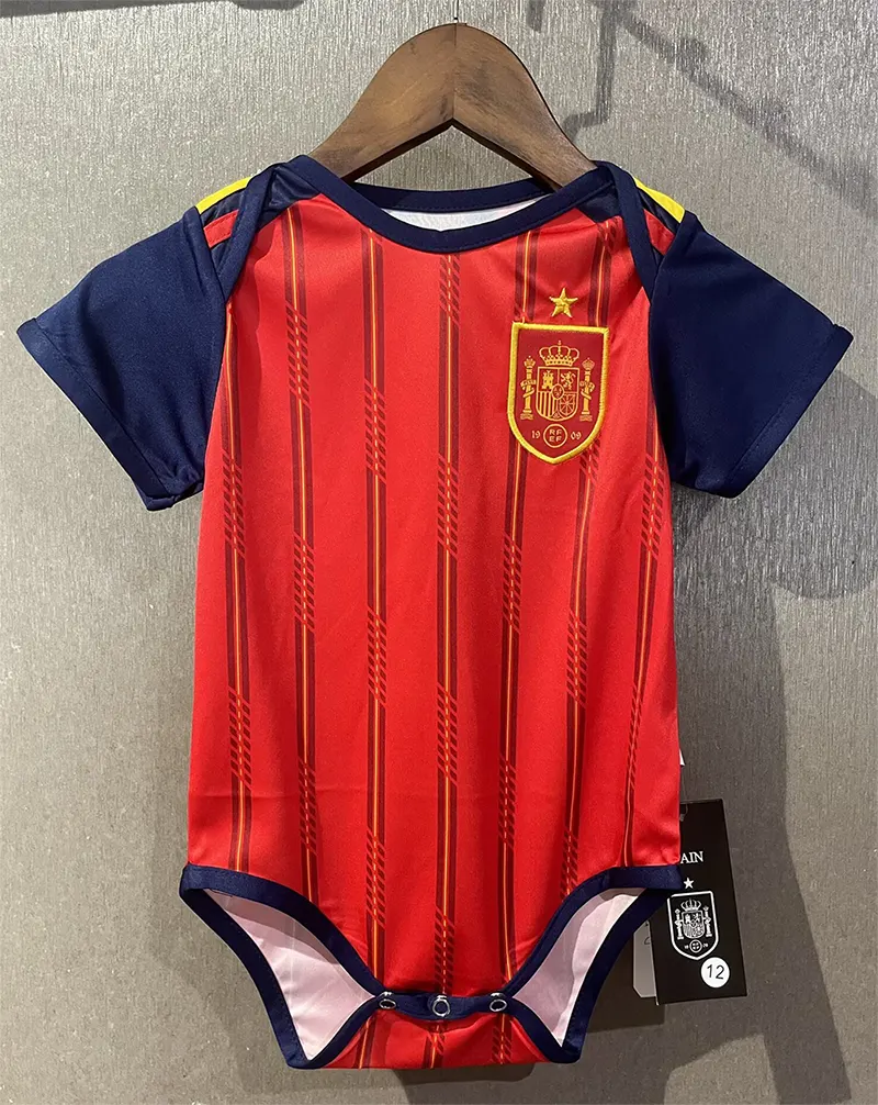 Bebé España 2026 Copa Mundial de la FIFA Body de fútbol