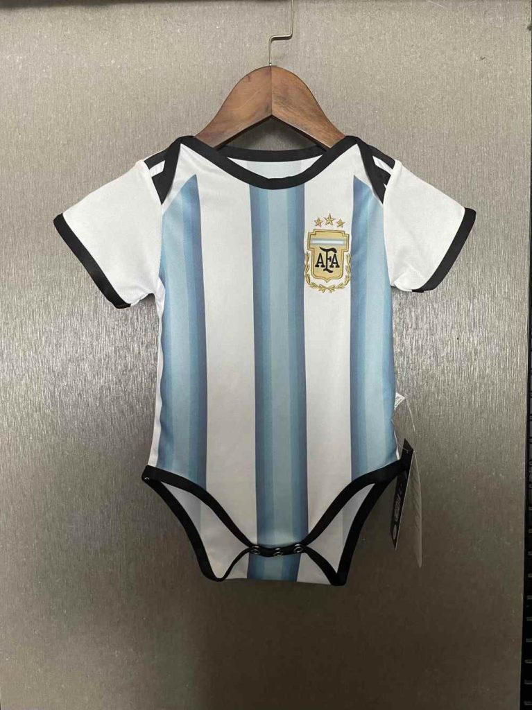 Bebé Argentina 2026 Copa Mundial de la FIFA Body de fútbol