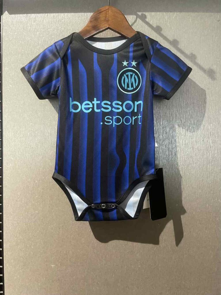 Bebé Inter Milan 2025-26 Body de fútbol