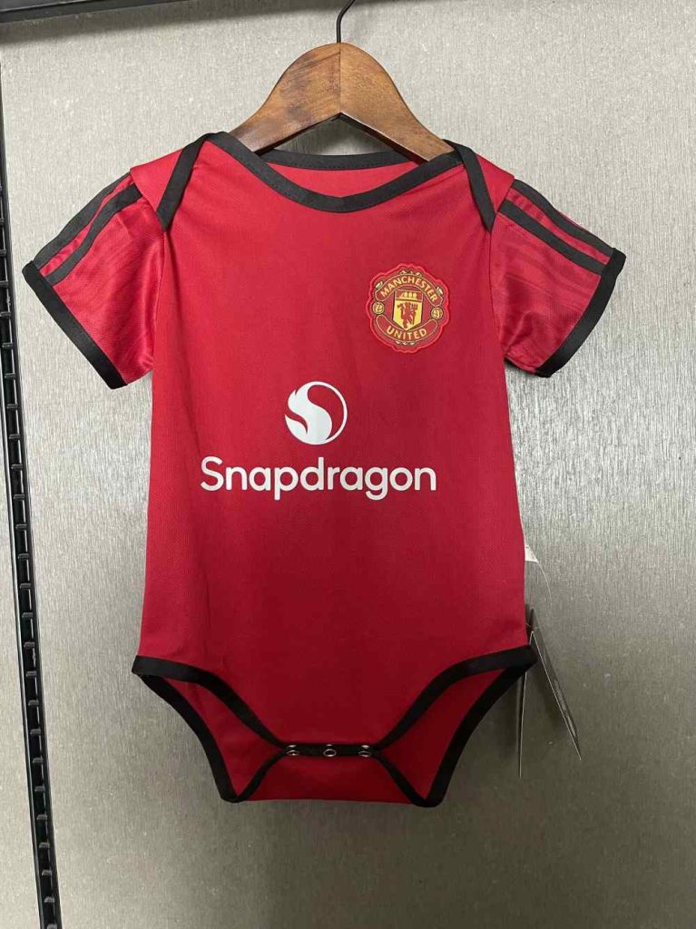 Bebé Manchester United 2025-26 Body de fútbol