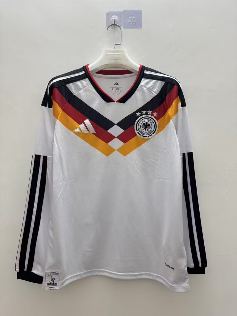 Alemania 2026 Copa Mundial de la FIFA Camiseta local de manga larga