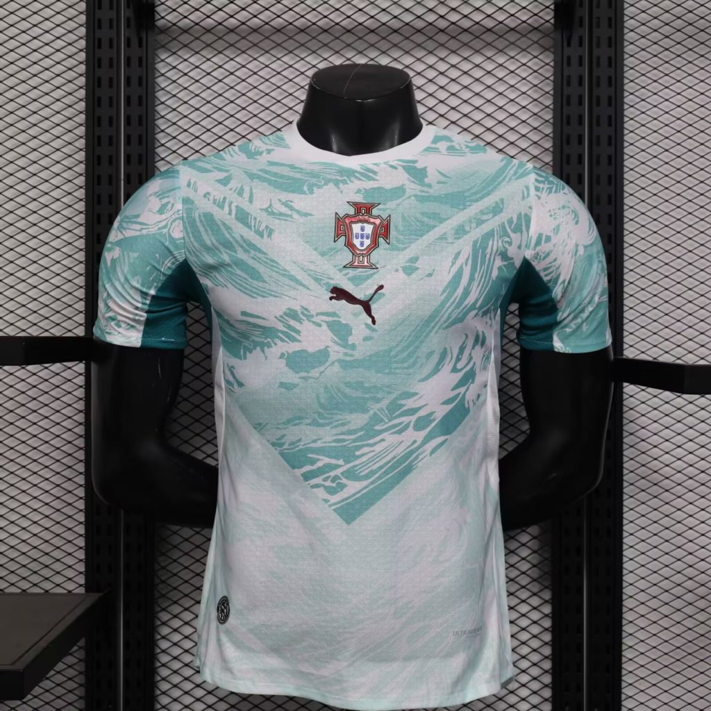 Portugal 2026 Copa Mundial de la FIFA Camiseta visitante versión jugador