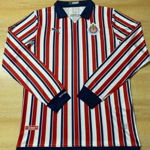Chivas Guadalajara 2018 FIFA Club World Cup Home Long Sleeve Shirt