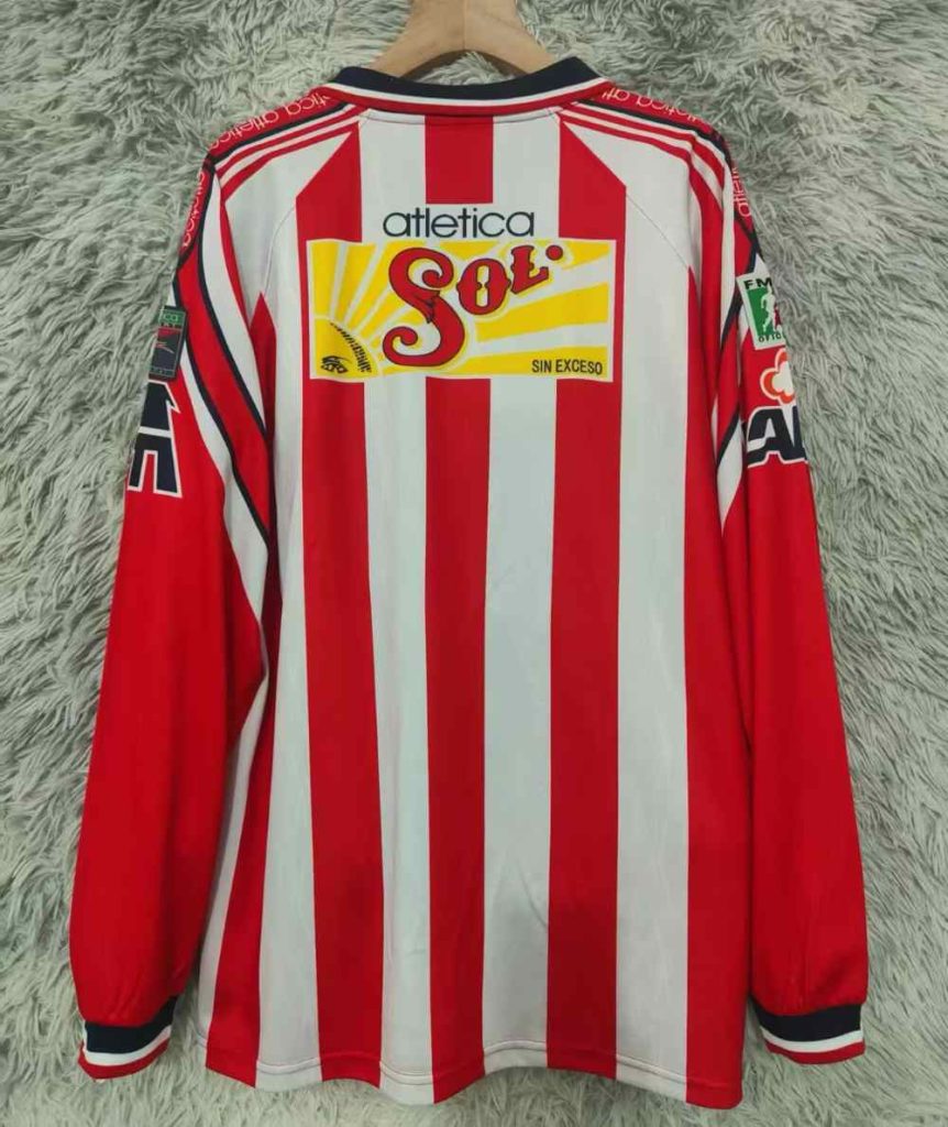 Chivas Guadalajara 1998-99 Camiseta local de manga larga