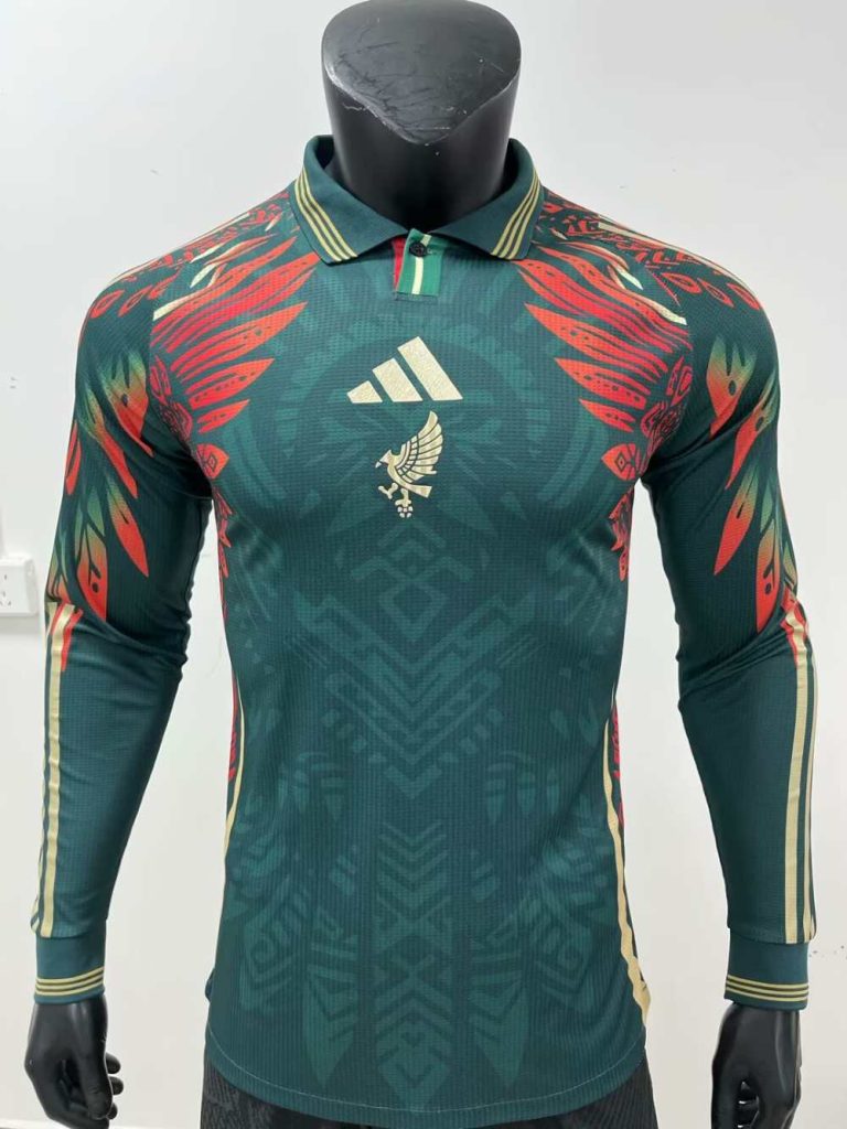 México 2025 Versión jugador Especial Edición Camiseta de manga larga