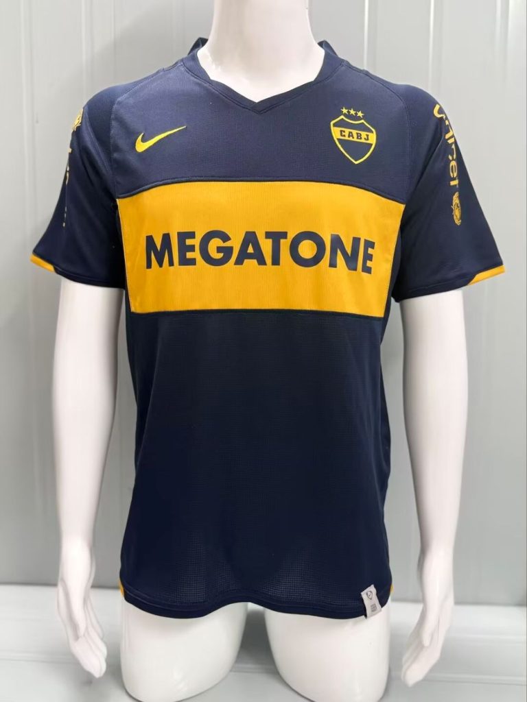 Boca Juniors 2007-08 Copa Libertadores Camiseta local