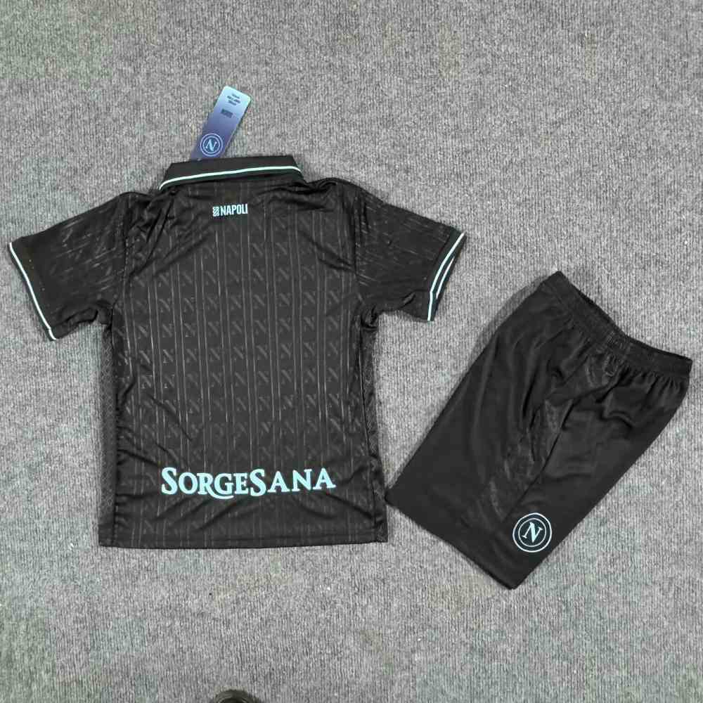 Niños Napoli 2025-26 Tercera Kit
