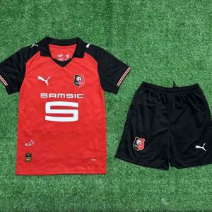 Kids Stade Rennais 2025-26 Home Kit