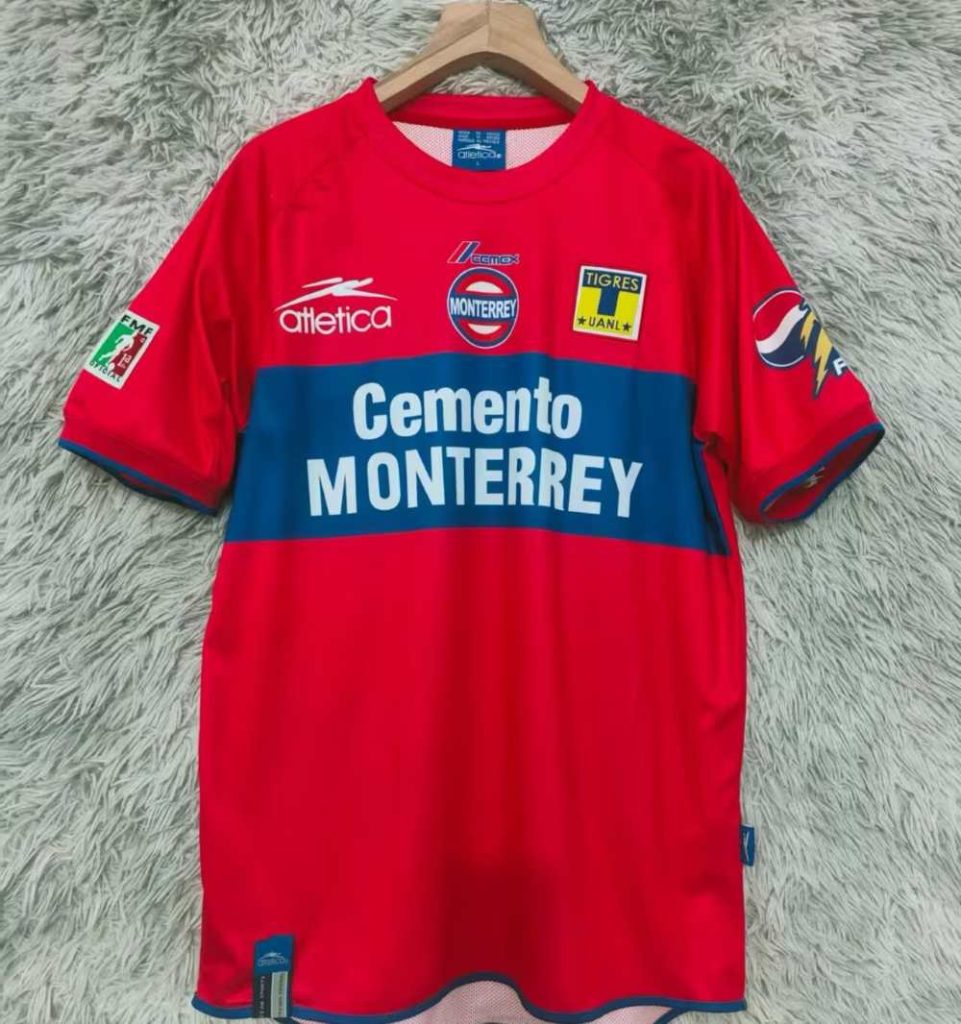 Tigres UANL 2001-02 Camiseta visitante