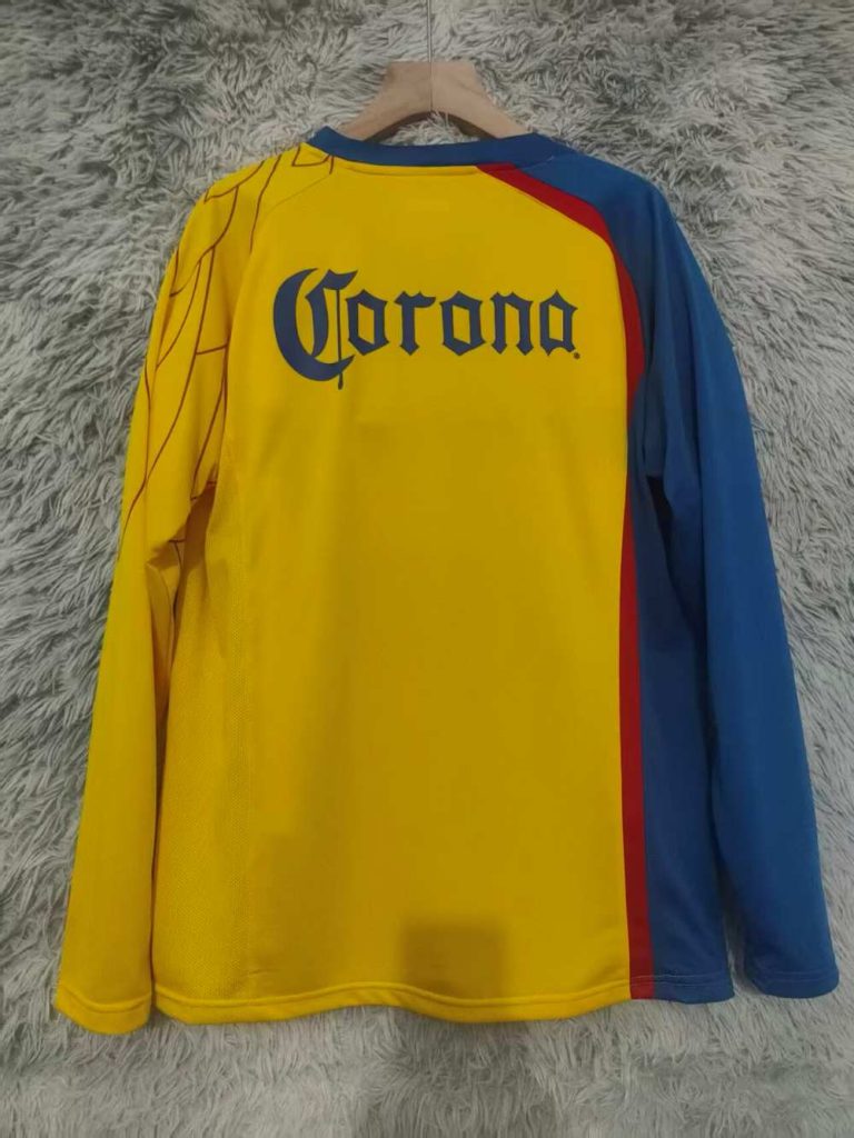 Club América 2007-08 Retro Camiseta de manga larga