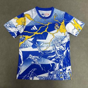 Real Madrid 2025 Marvel Special Shirt