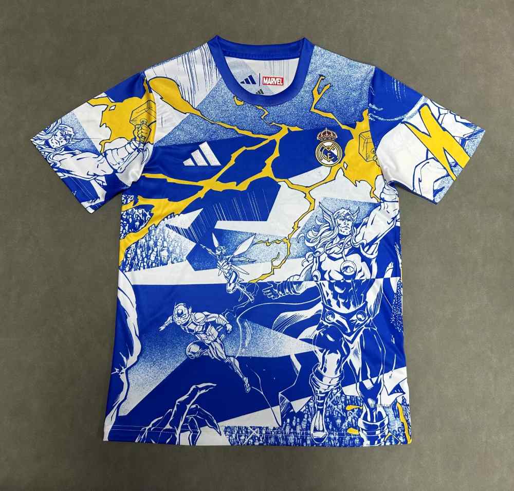 Real Madrid 2025 Marvel Especial Shirt