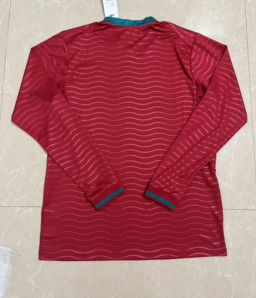 Portugal 2026 Local Copa Mundial de la FIFA Camiseta de manga larga