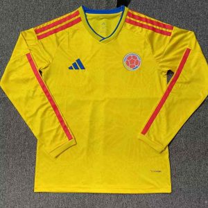 Colombia 2026 FIFA World Cup Home Long Sleeve Shirt