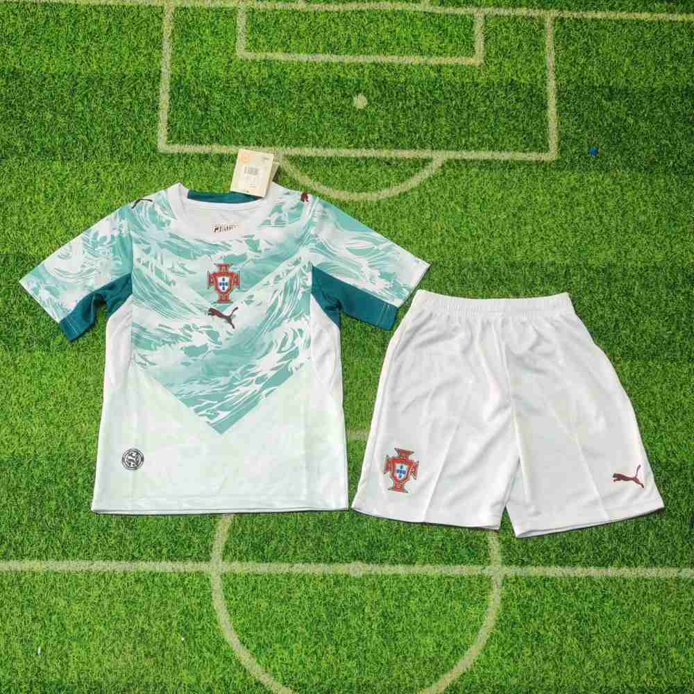 Niños Portugal 2026 Copa Mundial de la FIFA Visitante Kit
