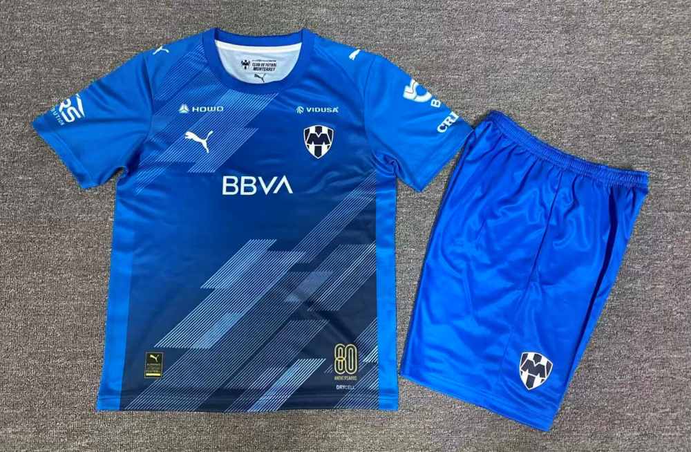 Niños Monterrey 2025 Tercera Kit