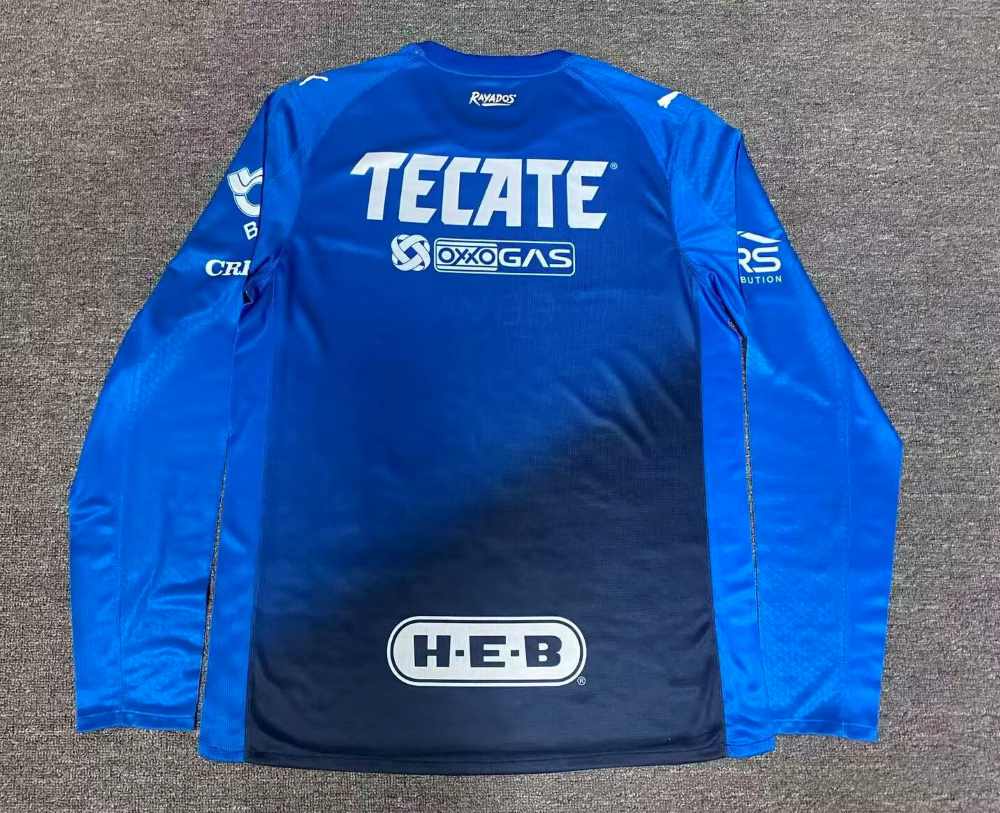 Monterrey 2025-26 Tercera Camiseta versión jugador de manga larga