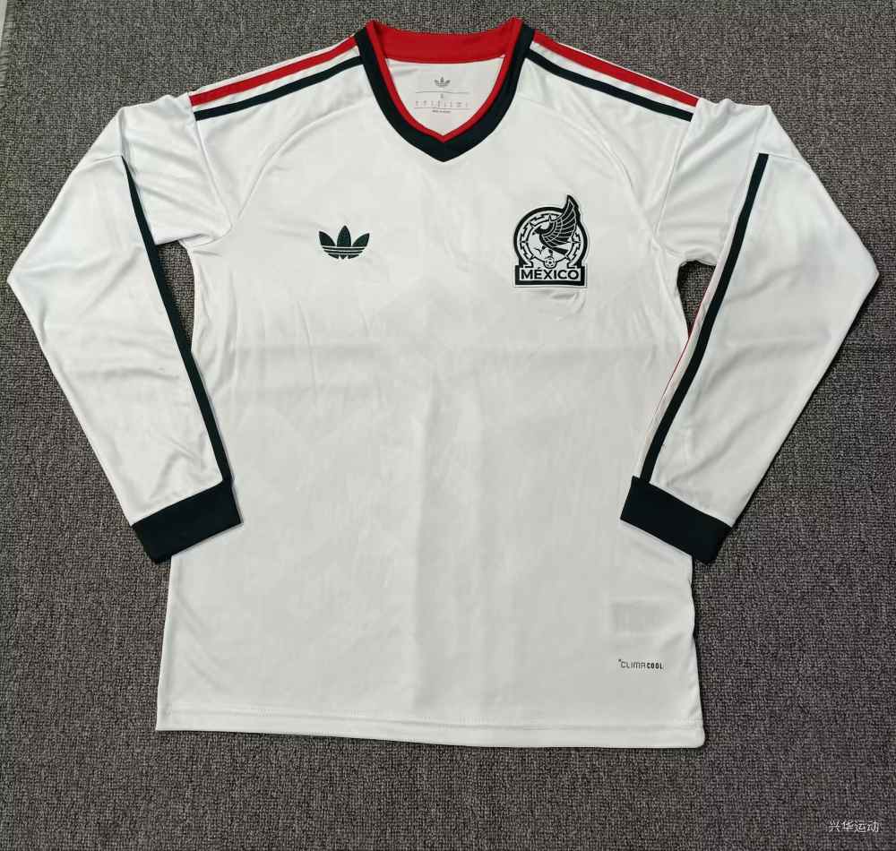 México 2026 Copa Mundial de la FIFA Camiseta visitante de manga larga