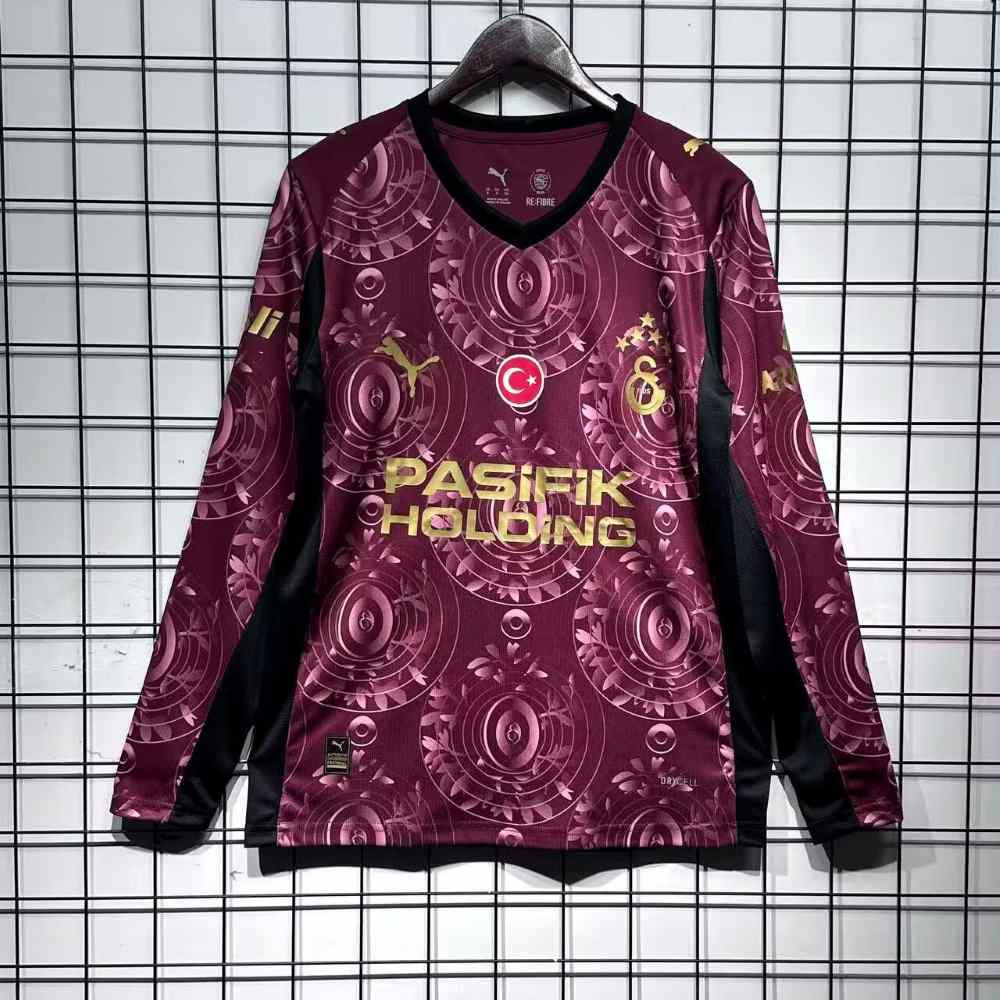 Galatasaray 2025-26 Camiseta local de manga larga