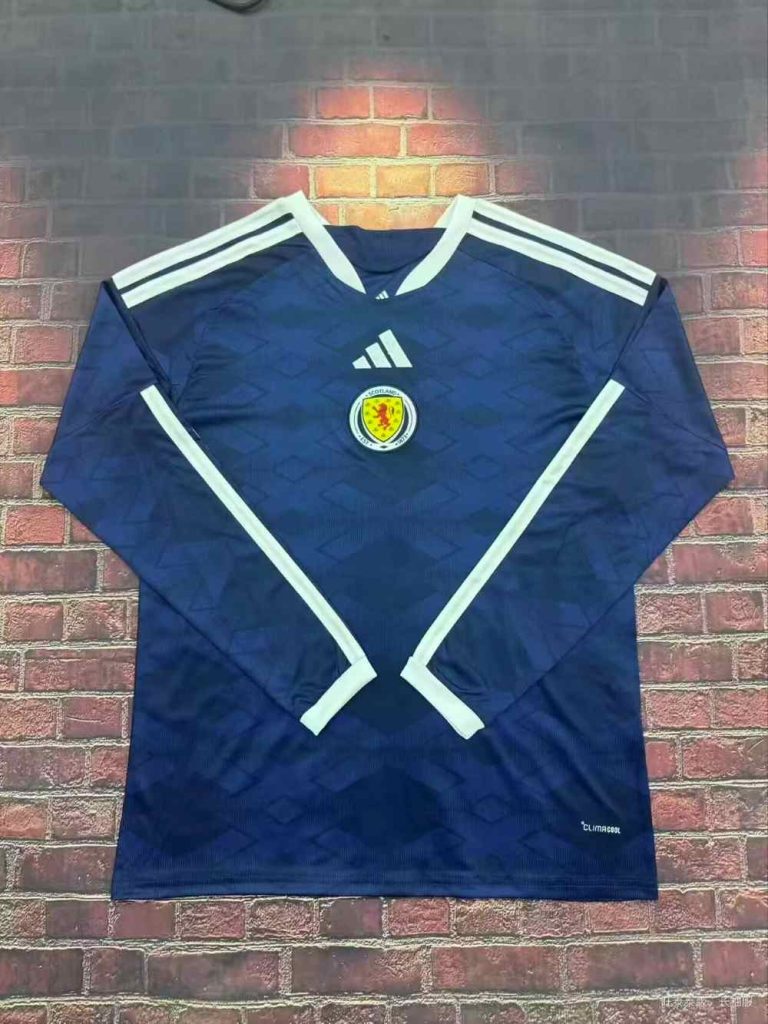 Scotland 2026 Copa Mundial de la FIFA Camiseta local de manga larga