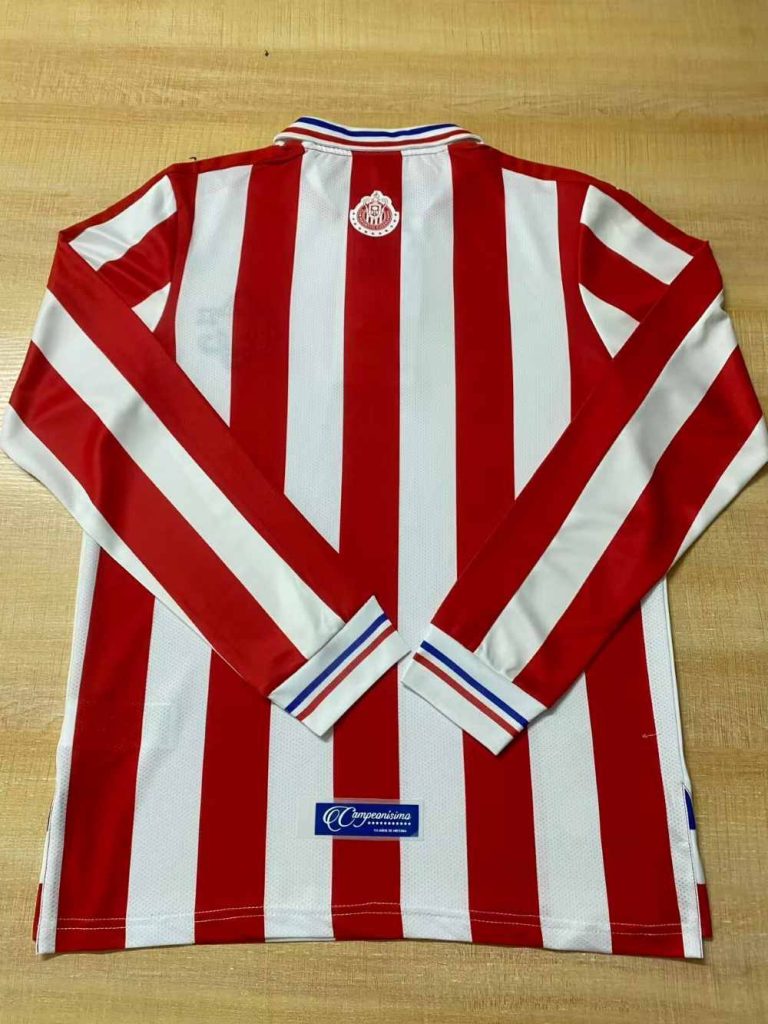 Chivas Guadalajara 110th Aniversario Camiseta local de manga larga