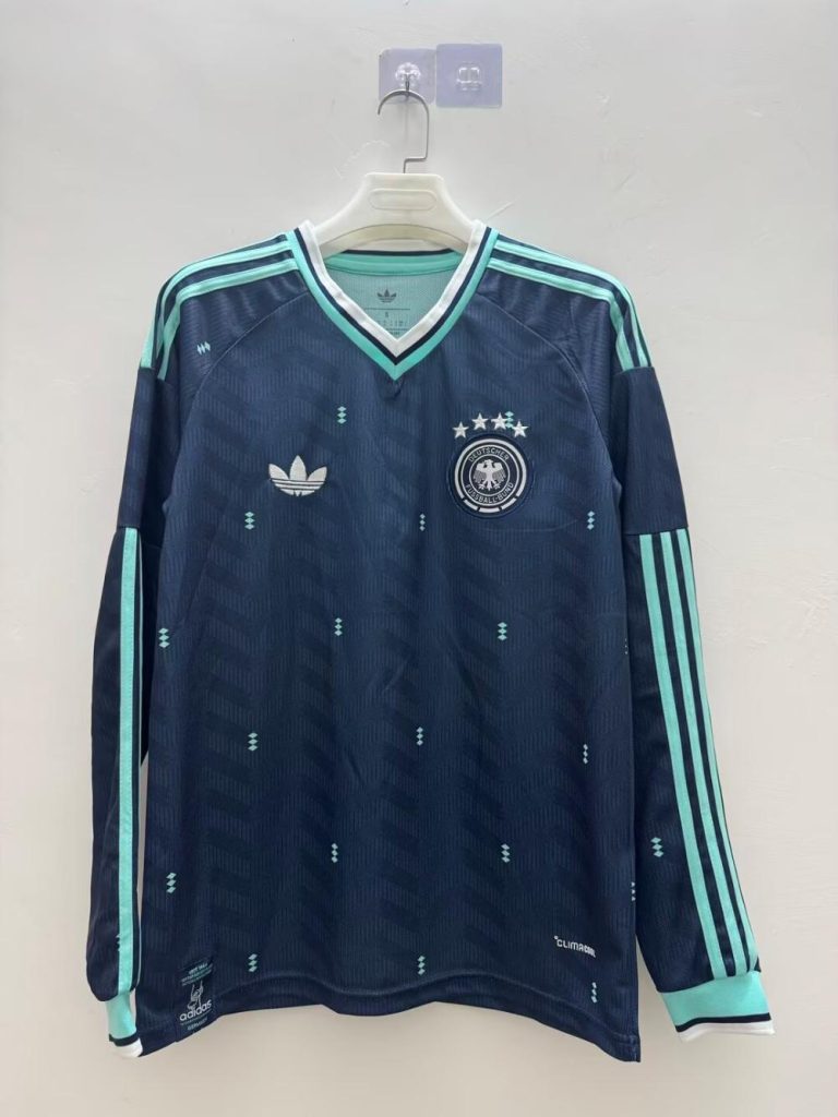 Alemania 2026 Copa Mundial de la FIFA Camiseta visitante de manga larga