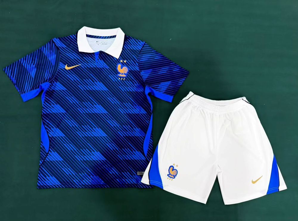 Niños Francia 2026 Copa Mundial de la FIFA Local Kit