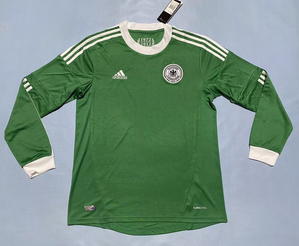 Alemania 2012 Camiseta visitante de manga larga Shirt
