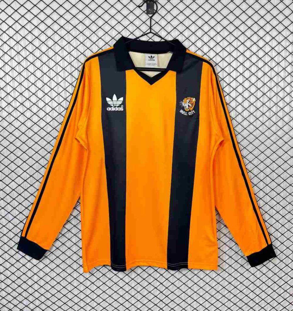 Hull City 1981-82 Camiseta local de manga larga